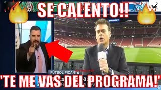 SE CALENTO Pelea Alvaro Morales vs Faitelson quotTE VAS DE ESTE PR0GRAMAquot [upl. by Ecnar431]