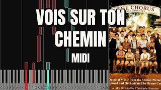 Vois sur ton chemin  Piano Tutorial [upl. by Demetrius]