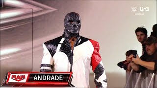 Andrade Entrance  WWE Monday Night Raw April 15 2024 [upl. by Maffa]