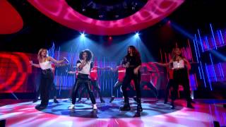 Little Mix perform the official Sport Relief single Word Up live  Sport Relief 2014 [upl. by Creath60]