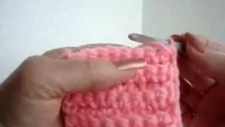 HOW TO DO RIBBING STITCH IN CROCHET [upl. by Sandell]