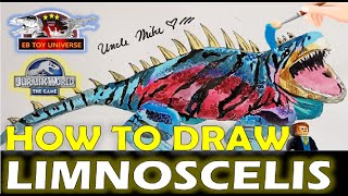 HOW TO DRAW LIMNOSCELIS LEVEL 40  UNCLE MIKES DRAWING cómo dibujar nivel 40 リムノスケリス 软体动物 [upl. by Tasiana]