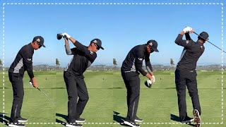 Watch Rickie Fowler Driver amp Iron Slow Motion Swings [upl. by Frohman]