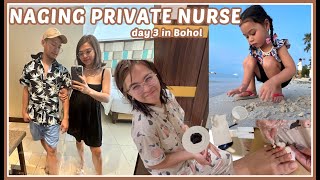 NAGING PRIVATE NURSE  UNANG BEACH SWIMMING RichZigzVlogs [upl. by Haggai]