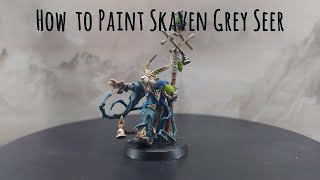 How To Paint Skaven Grey Seer [upl. by Assir]