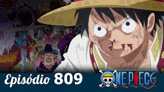 O EXÉRCITO DA FÚRIA  One Piece 809 [upl. by Dimond]