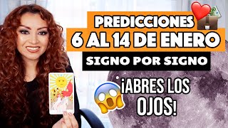 HORÓSCOPO SEMANAL 8 al 14 DE ENERO 🔮 SIGNO POR SIGNO [upl. by Lenci44]