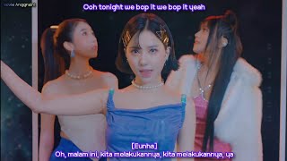 VIVIZ  BOP BOP HanRomIna  Lirik Terjemahan Sub Indo [upl. by Kahcztiy]