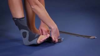 Thuasne  Ligastrap® Malleo ankle brace  Fitting video [upl. by Therese]