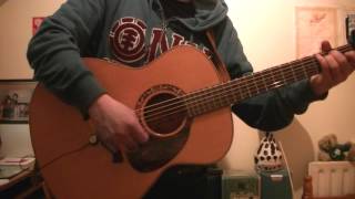 Christy Moore quotRaggle Taggle Gypsyquot 1999 acoustic guitar cover [upl. by Mcgray494]