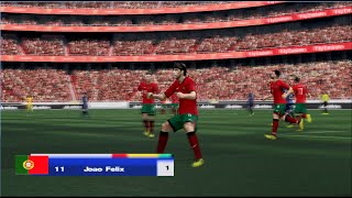 Test New Match Theme EURO 2024 PES 2024 PS2 [upl. by Hescock765]