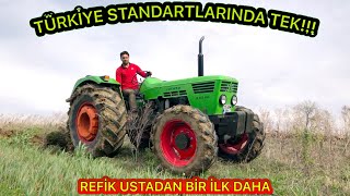 TÜRKİYE’DE BİR İLK ÇİFT ÇEKER 62 06 DEUTZ YAPAN REFİK USTA YİNE İŞ BAŞINDA [upl. by Signe]