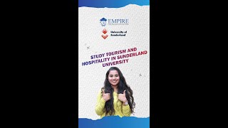 Unlock Your Future in Tourism amp Hospitality at Sunderland University 🎓✈️ [upl. by Amelita]