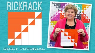 Make a quotRickrackquot Quilt with Jenny Doan of Missouri Star Quilt Co Instructional Video [upl. by Nonnah503]