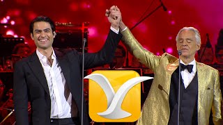 Andrea Bocelli  Matteo Bocelli  Perfect  Festival de Viña del Mar 2024  Full HD 1080p [upl. by Yelra]