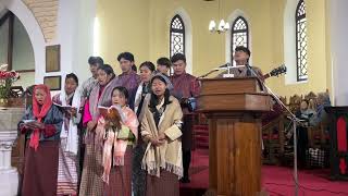 Dzongkha Christian song  kencho choe ghi amp sung na may [upl. by Alrzc676]