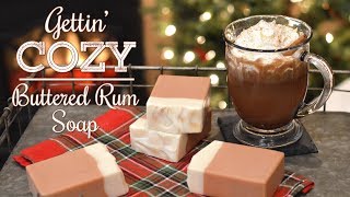 Buttered Rum Soap  MO River Soap [upl. by Conlan]