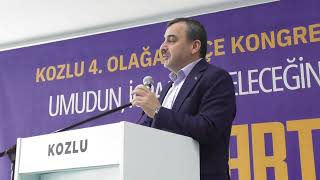 AK PARTİ KOZLU 4 OLAĞAN KONGRESİ YOĞUN KATILIMLA YAPILDI [upl. by Ikkiv]