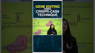 IIT JAM Biotechnology 2025  Gene Editing with CRISPRCAS9 Technique ✨ PW Shorts Biotechnology [upl. by Dumanian290]