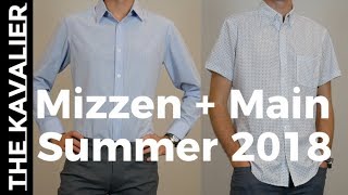 Mizzen and Main Summer 18 Unboxing  Short Sleeves Blue Label Leewards [upl. by Hedley]