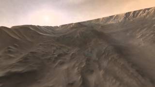 Flight into Mariner Valley Valles Marineris HD [upl. by Quin686]