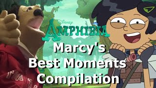 Amphibia Marcy Moments Reaction Compilation Part 1 [upl. by Aguie]