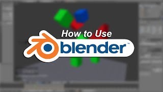 How to use Blender  Beginner Tutorial [upl. by Brieta823]