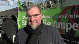 Gewerkschaft Zentrum auf Leipziger Demo [upl. by Pish125]