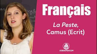 La Peste Camus  préparation à lécrit  Français  1re  Les Bons Profs [upl. by Evreh]