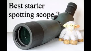 Best spotting scope for the beginner  Hawke Vantage 2060x60 [upl. by Orsini998]