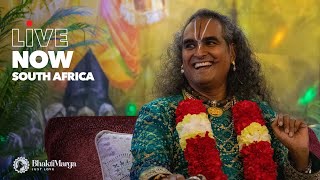 Beginning of Darshan with Paramahamsa Vishwananda  LIVE NOW from South Africa [upl. by Phelgon]