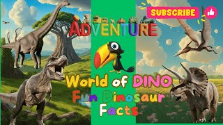 Tico Explores Dinosaurs Animals that rules in the past  Fun Dinosaur Facts  Kids video for kids [upl. by Alberic]