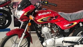 Suzuki GD 110s 2022 Model Red Colour [upl. by Yelac533]