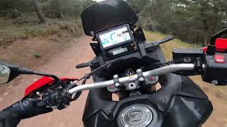 Honda Africa Twin CRF1100L GoPro POV [upl. by Ecnarrat]