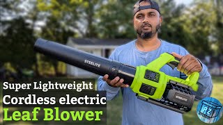 Cordless Leaf Blower  STEELITE  honestreview tools productzone [upl. by Senaj]