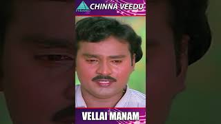 Vellai Manam Video Song  Chinna Veedu Movie Songs  Bhagyaraj  Kalpana  Ilaiyaraaja  YTShorts [upl. by Cinimmod420]