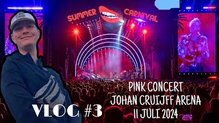 PNK SUMMER CARNIVAL CONCERT JOHAN CRUIJFF ARENA 2024 VLOG 3 [upl. by Assilym]