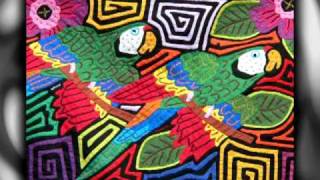 Mola Art from The Republic of Panama [upl. by Wearing]