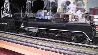 MTH Premier UP FEF 484 OGauge Steam Locomotive in True HD 1080p [upl. by Inglis121]