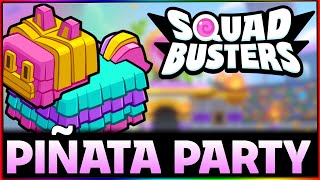 Lets pop the Pinatas and take the loot👀 Squad Busters [upl. by Aymahs]