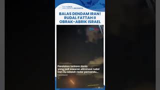 Melihat Kecepatan Luar Biasa Fattah II Rudal Hipersonik Terbaru Iran Rontokkan Radar Canggih Israel [upl. by Tisbe]