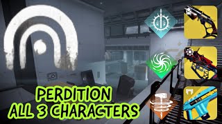 Legend Lost Sector Perdition on all Classes  Destiny2 Season of the Wish [upl. by Rozanne]