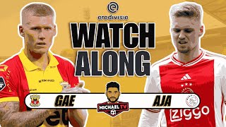 Go Ahead Eagles 11 Ajax Live  Eredivisie  Watch Along [upl. by Issiah]