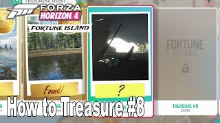 Forza Horizon 4 Fortune Island  How to Solve Treasure 8 HD 1080P [upl. by Kerril510]