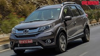 Honda BRV  First Drive Review India [upl. by Nomyar]