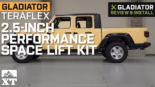 Jeep Gladiator JT Teraflex 250Inch Performance Spacer Lift Kit Review amp Install [upl. by Lainad]