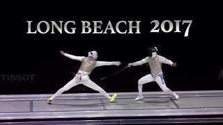 LONG BEACH 17  Mens Foil  FINALS HIGHLIGHTS [upl. by Maisel556]