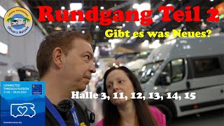 Rundgang Caravan Salon Teil 2  Vans Wohnwagen Zubehör [upl. by Leirbag]