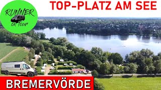 EIN WOCHENENDE AM VÖRDER SEE  BREMERVÖRDE  TOLLER WOHNMOBILSTELLPLATZ  WOHNMOBILTRIP [upl. by Ludba]