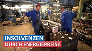 Energiekrise Droht eine Pleitewelle in Mitteldeutschland  Umschau  MDR [upl. by Tavia]